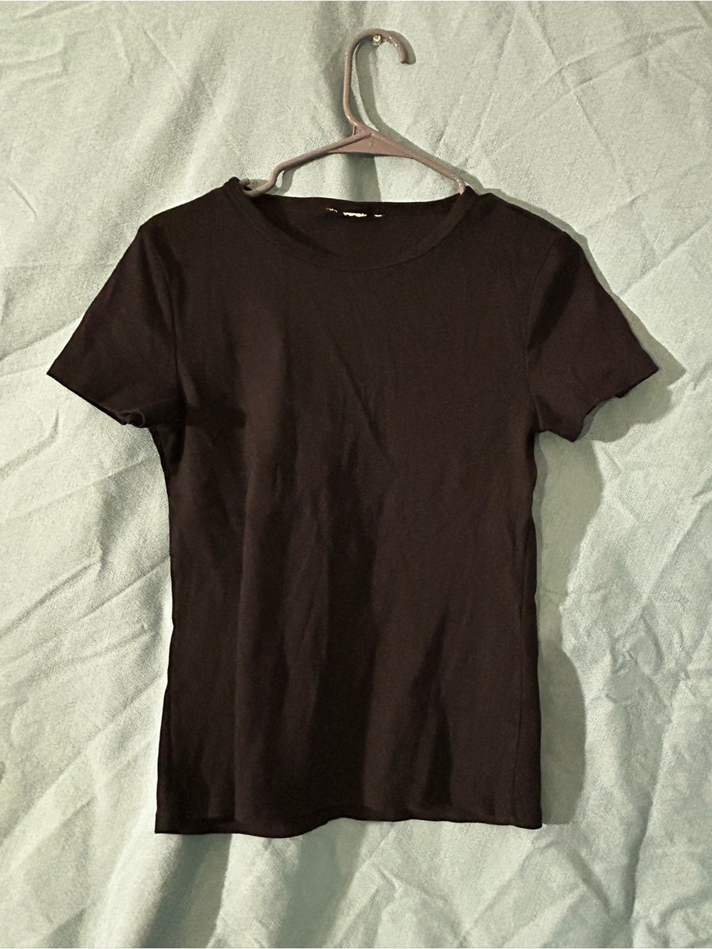 Classic Black Crewneck Women's Tee